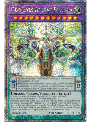 Odd-Eyes Arcray Dragon - AGOV-EN030 - Quarter Century Secret Rare