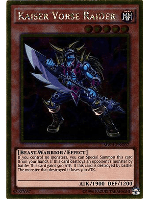 Kaiser Vorse Raider - MVP1-ENG02 - Gold Rare