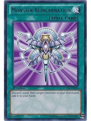 Monster Reincarnation - LCYW-EN142 - Rare