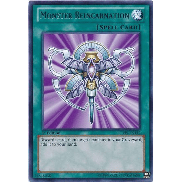 Monster Reincarnation - LCYW-EN142 - Rare