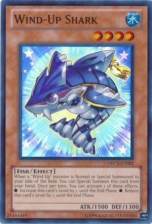 Wind-Up Shark - ORCS-EN082 - Super Rare 1