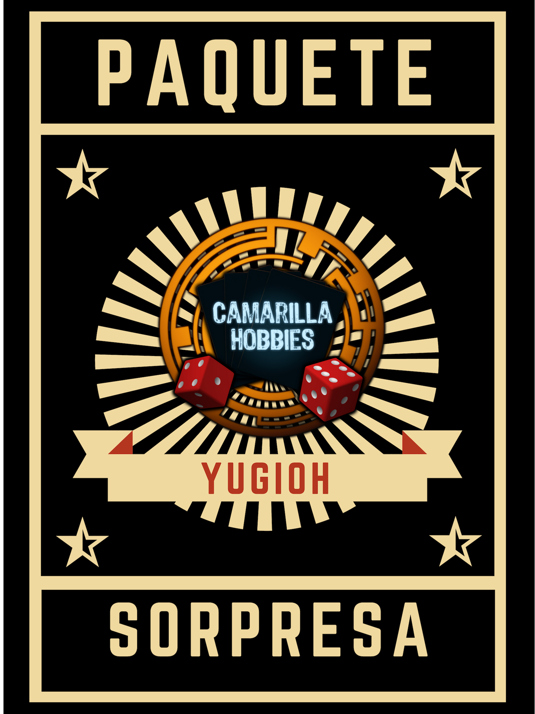 paquete sorpresa Yugioh! 1