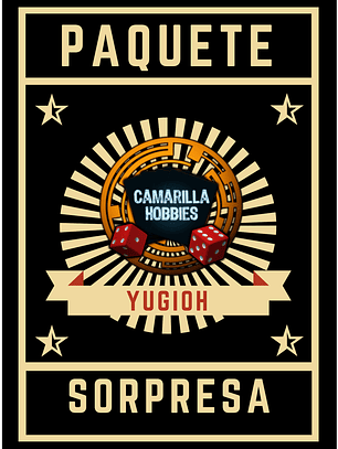 paquete sorpresa Yugioh!