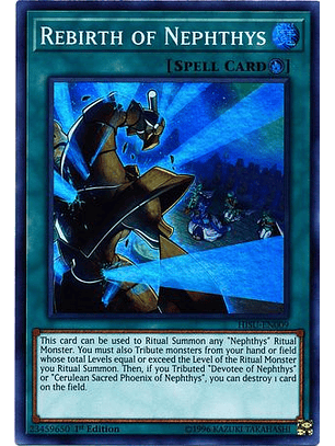 Rebirth of Nephthys - HISU-EN009 - Super Rare