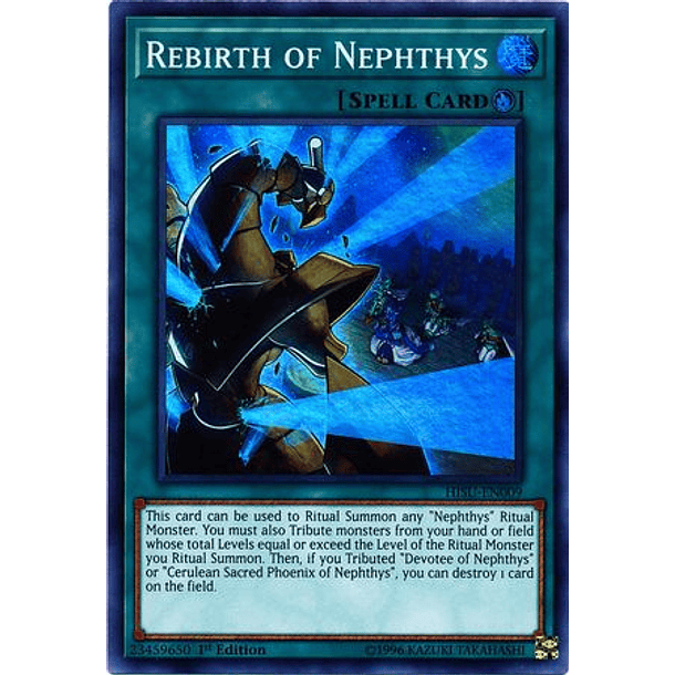 Rebirth of Nephthys - HISU-EN009 - Super Rare