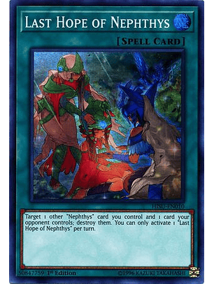 Last Hope of Nephthys - HISU-EN010 - Super Rare 