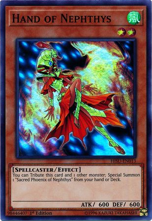 Hand of Nephthys - HISU-EN013 - Super Rare 1