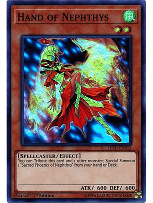 Hand of Nephthys - HISU-EN013 - Super Rare