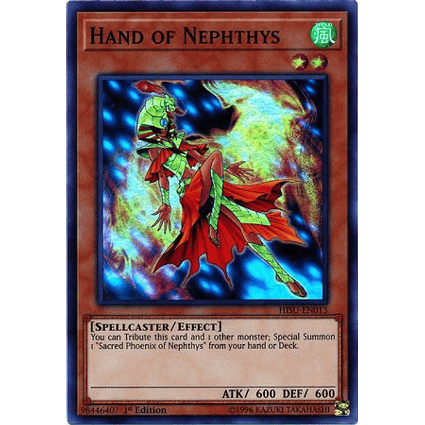 Hand of Nephthys - HISU-EN013 - Super Rare