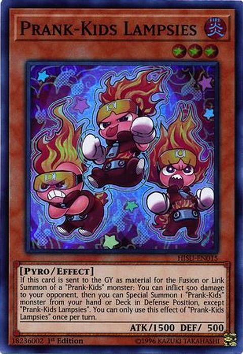 Prank-Kids Lampsies - HISU-EN015 - Super Rare 