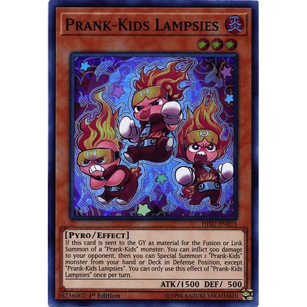 Prank-Kids Lampsies - HISU-EN015 - Super Rare 