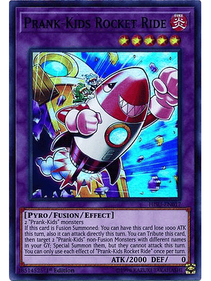 Prank-Kids Rocket Ride - HISU-EN017 - Super Rare