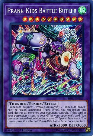 Prank-Kids Battle Butler - HISU-EN019 - Secret Rare 1