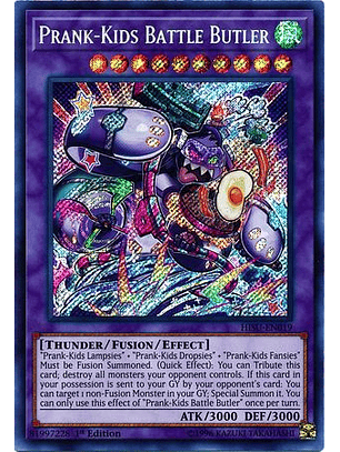 Prank-Kids Battle Butler - HISU-EN019 - Secret Rare