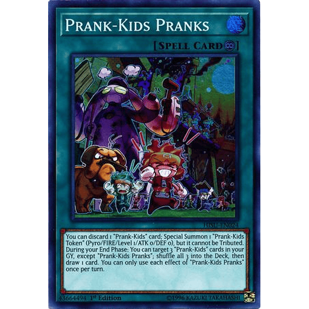 Prank-Kids Pranks - HISU-EN024 - Super Rare 