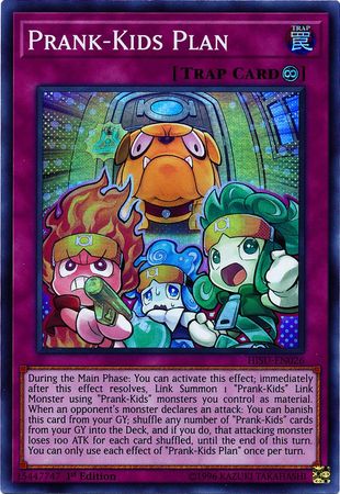 Prank-Kids Plan - HISU-EN026 - Super Rare 1