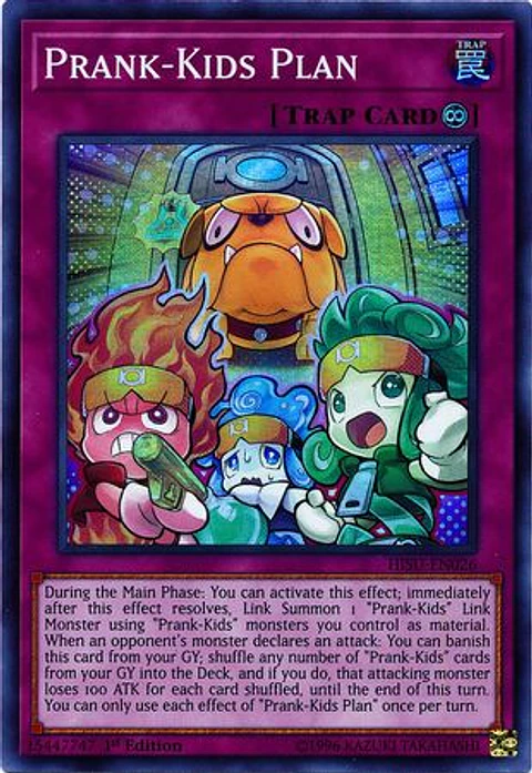 Prank-Kids Plan - HISU-EN026 - Super Rare