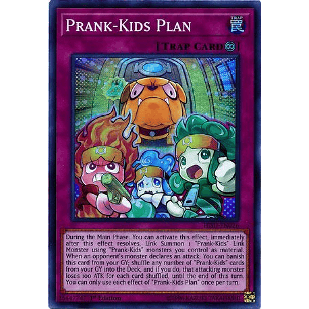 Prank-Kids Plan - HISU-EN026 - Super Rare