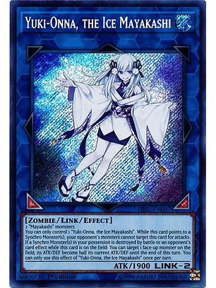 Yuki-Onna, the Ice Mayakashi - HISU-EN037 - Secret Rare 