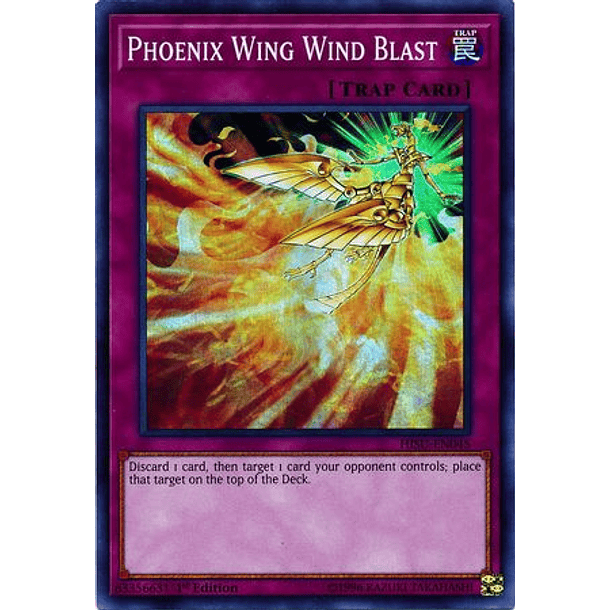Phoenix Wing Wind Blast - HISU-EN045 - Super Rare