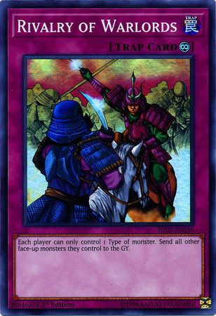 Rivalry of Warlords - HISU-EN059 - Super Rare 1