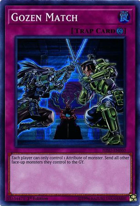 Gozen Match - HISU-EN060 - Super Rare 