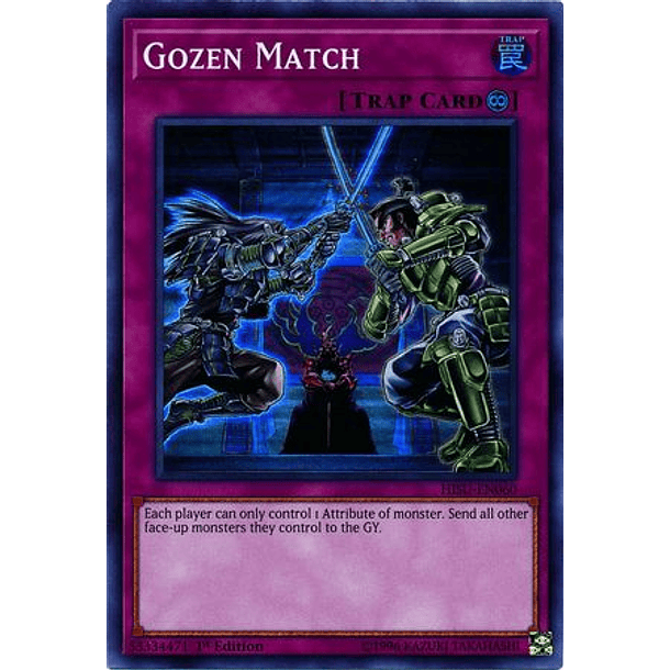 Gozen Match - HISU-EN060 - Super Rare 