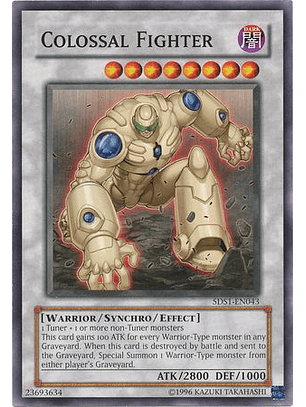 Colossal Fighter - 5DS1-EN043 - Common