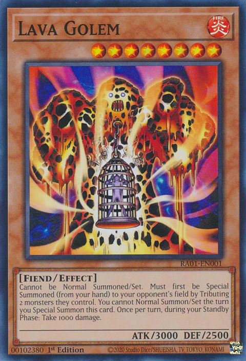 Lava Golem - RA01-EN001 