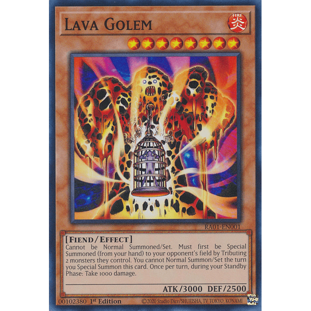 Lava Golem - RA01-EN001 