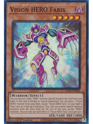 Vision HERO Faris - RA01-EN004
