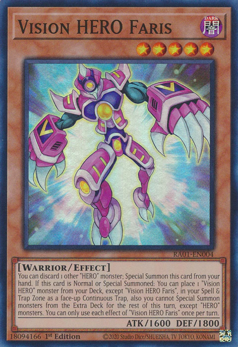 Vision HERO Faris - RA01-EN004