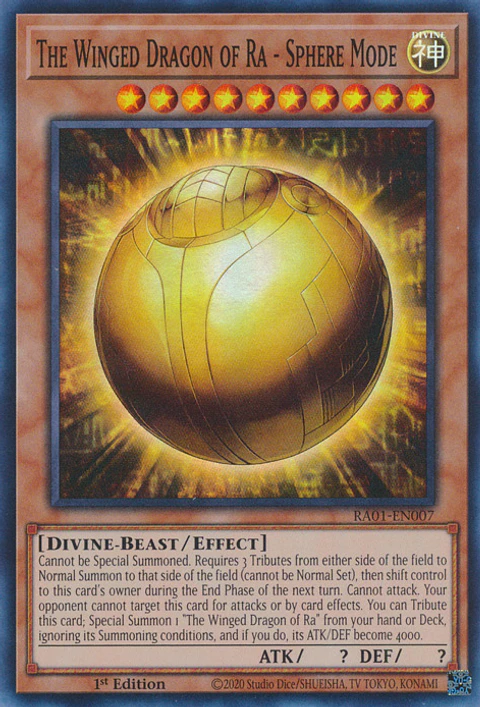 The Winged Dragon of Ra - Sphere Mode - RA01-EN007