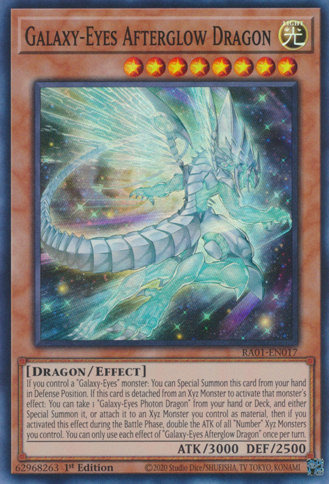 Galaxy-Eyes Afterglow Dragon - RA01-EN017 1