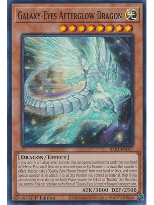 Galaxy-Eyes Afterglow Dragon - RA01-EN017