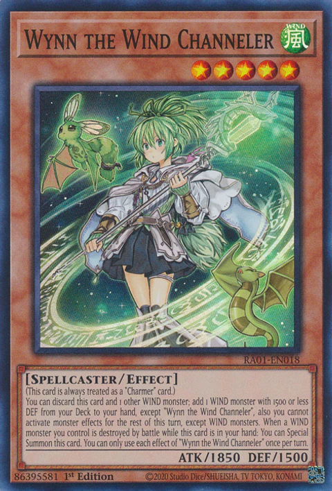 Wynn the Wind Channeler - RA01-EN018