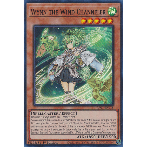 Wynn the Wind Channeler - RA01-EN018