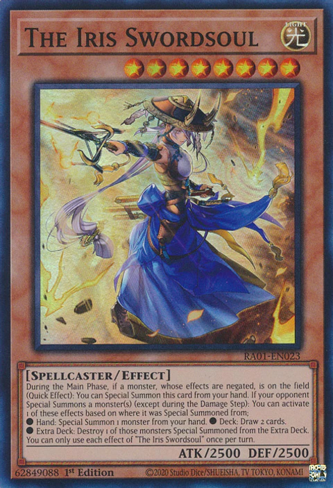 The Iris Swordsoul - RA01-EN023