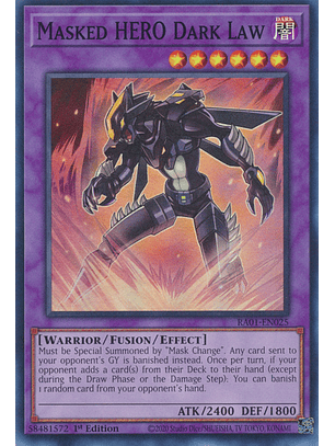 Masked HERO Dark Law - RA01-EN025