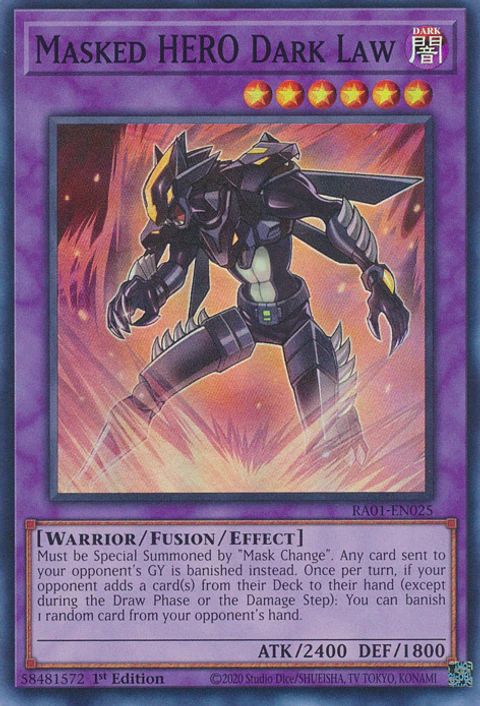 Masked HERO Dark Law - RA01-EN025