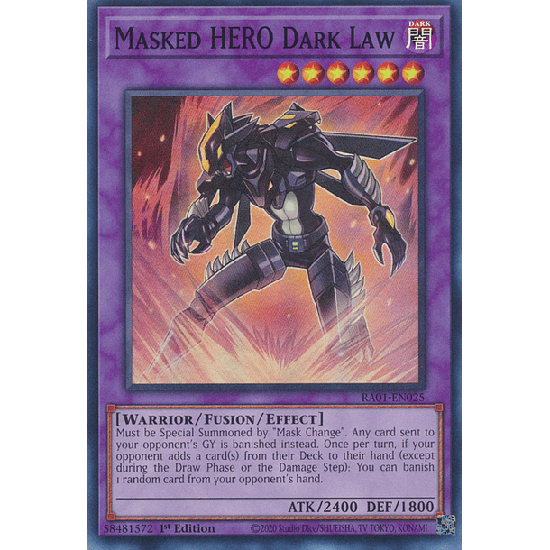 Masked HERO Dark Law - RA01-EN025