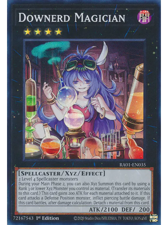 BaK Yu-Gi-Oh!] [Thẻ Bài Chính Hãng] Downerd Magician |EN| Ultra Rare | Việt Nam