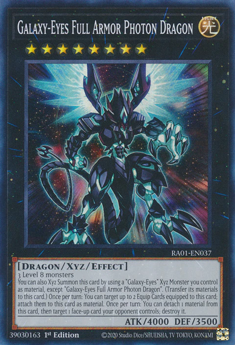 Galaxy-Eyes Full Armor Photon Dragon - RA01-EN037