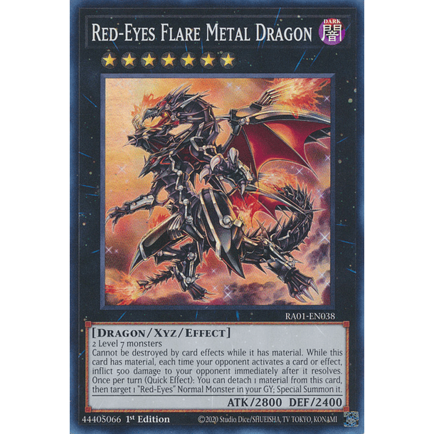 RedEyes Flare Metal Dragon RA01EN038