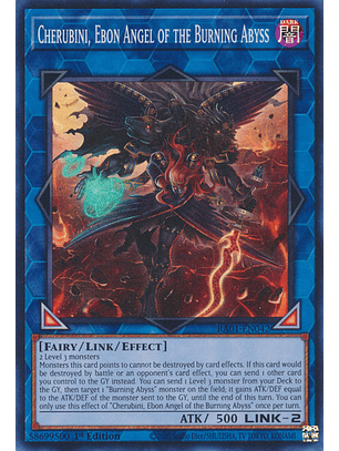 Cherubini, Ebon Angel of the Burning Abyss - RA01-EN042