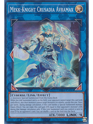 Mekk-Knight Crusadia Avramax - RA01-EN044 