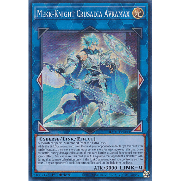 Mekk-Knight Crusadia Avramax - RA01-EN044 