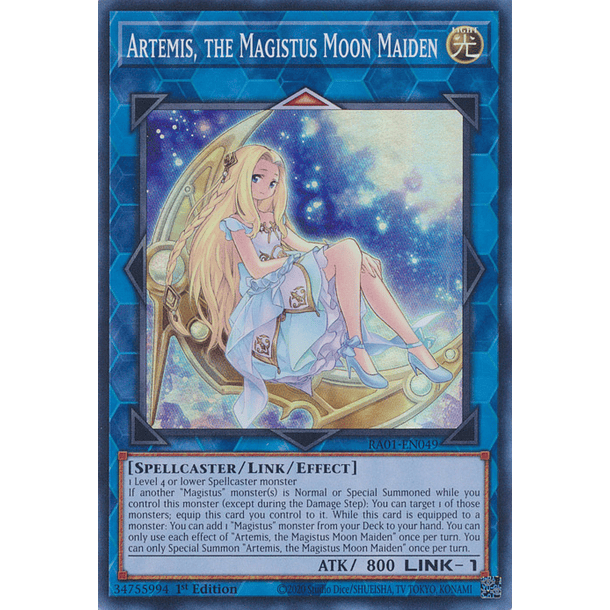 Artemis, the Magistus Moon Maiden - RA01-EN049