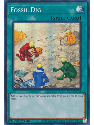 Fossil Dig - RA01-EN053