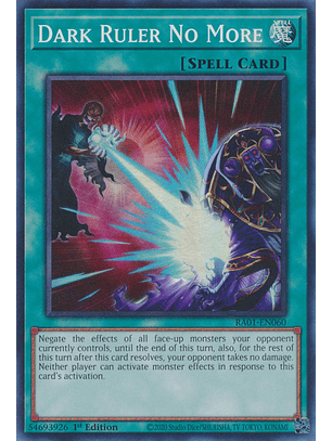 Dark Ruler No More - RA01-EN060